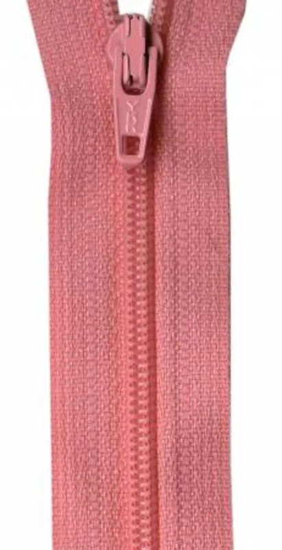 14" Zipper: Pink Frosting