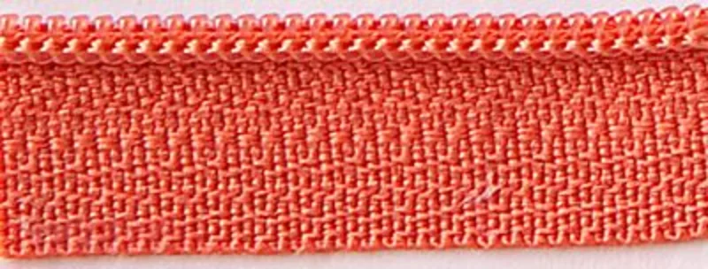 14" Zipper: Pumpkin