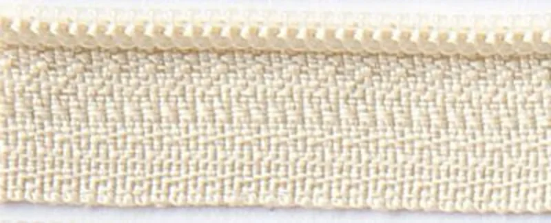 14" Zipper: Straw