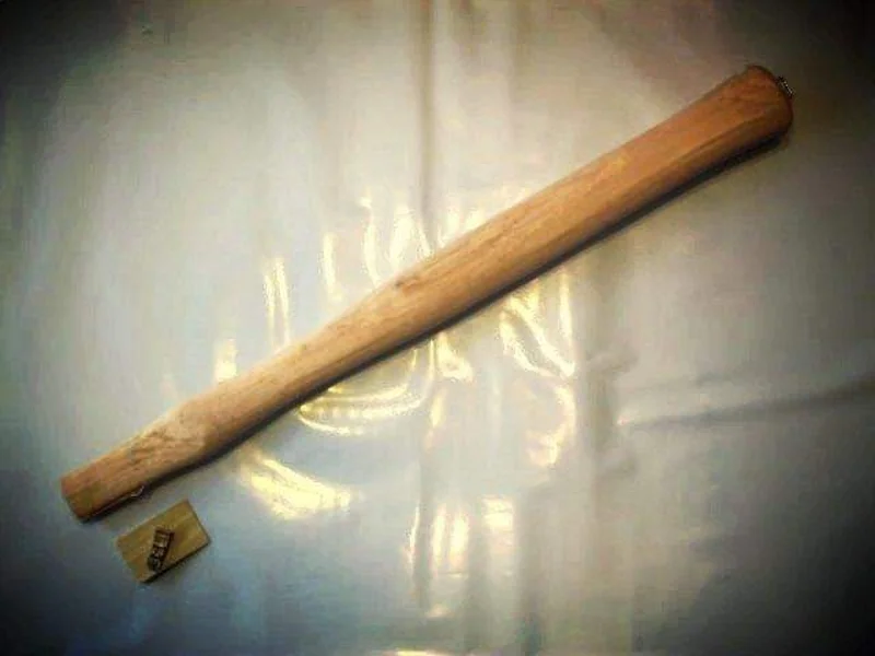 16" Blacksmith / Ball Pein Hammer Handle Flat Eye Style Hickory New Machinist BRC #3 eye