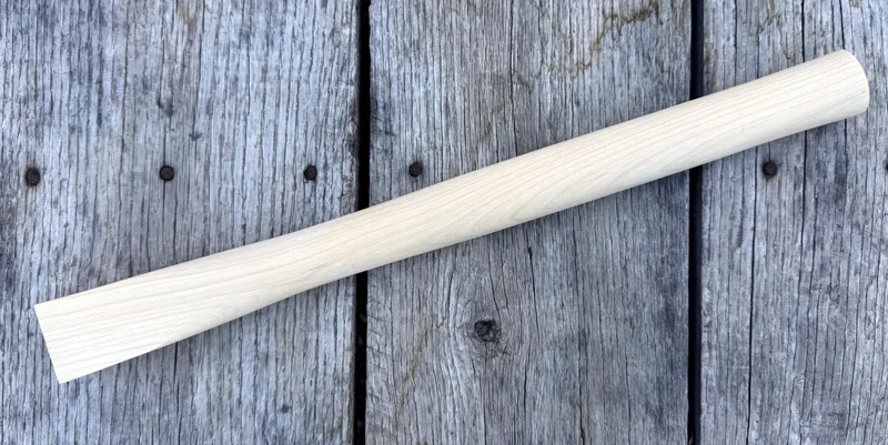 16" Straight Shaft Ground Breaker Landscape Adze eye Hickory Handle