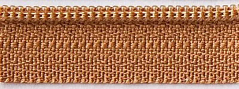 16" Zipper: Gingerbread