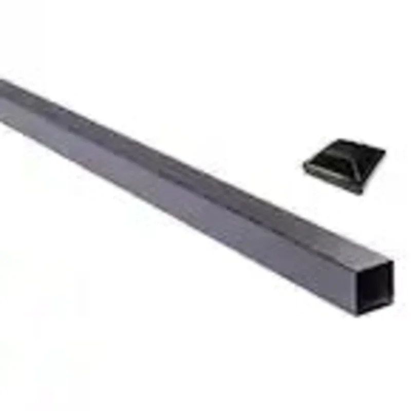 2.5"  2.5"  8' Aluminum End post for i-post system