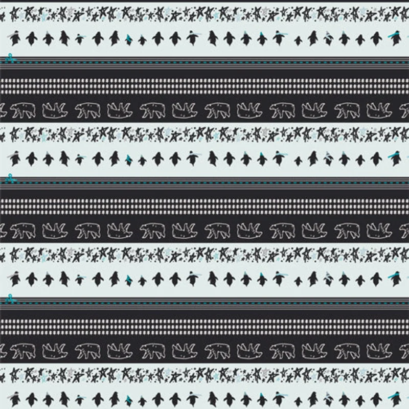 2.5 Binding: ARTIC TALE-Winter Bound 1-Yard Cuts