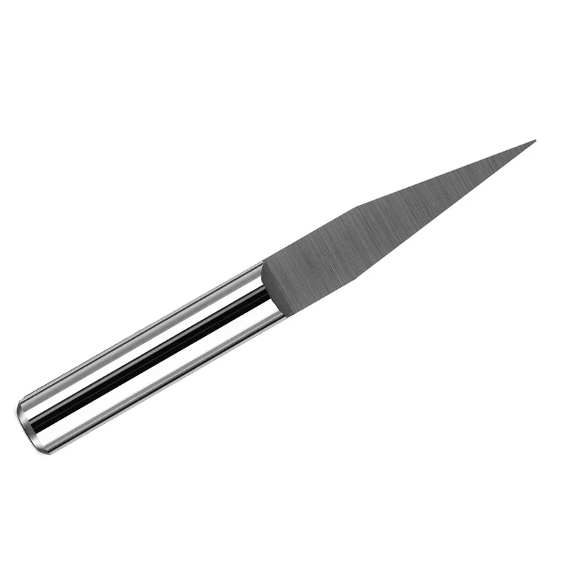 20 Carbide V-Bit Engraver 1/8" Shank for PCB Isolation & Fine Detail CNC Work VE20
