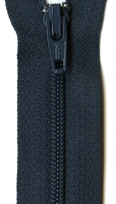 22" Ziplon Zipper: Navy