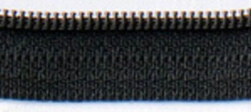 22" Zipper: Black