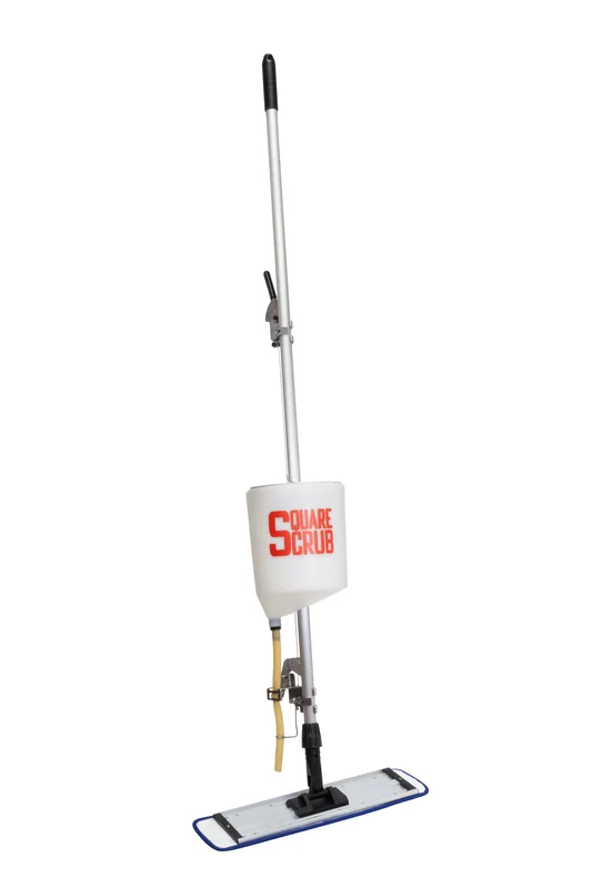 24" Bucket on a Stick - Square Scrub SS BOS24