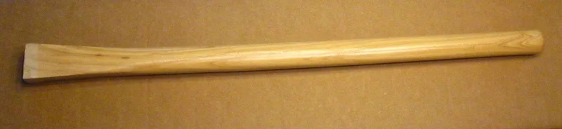 26" Straight Shaft Ground Breaker Landscape Adze eye Hickory Handle