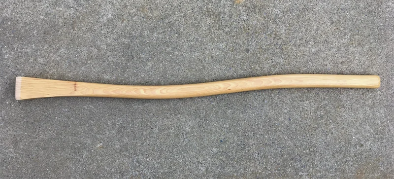 36" Hickory Adze Handle Carpenter, Ship, Rail Road.