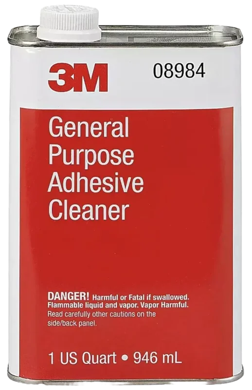 3M General Purpose Adhesive Cleaner, Quart (8984)
