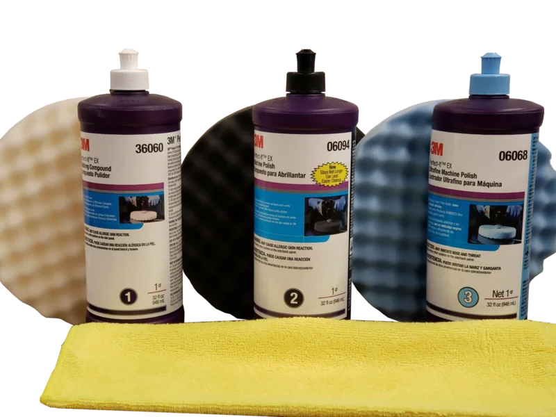 3M Perfect-It EX Buffing & Polish Kit 36060, 06094, 06068, 5723,5725, 5751