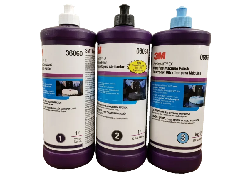 3M Perfect It EX Compound Buffing & Polishing 36060 06094 06068, Kit
