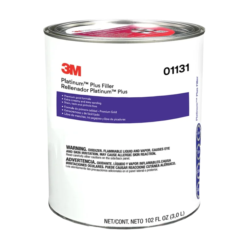 3M Platinum Plus Body Filler, Gallon (01131)