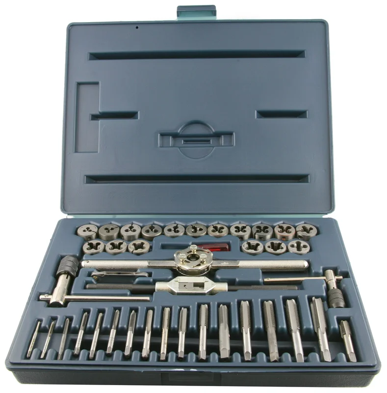 40 Piece Metric Tap and Die Set in Hard Plastic Case