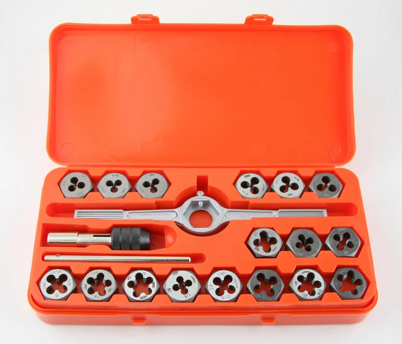 40 Piece Tap and Die Set in 2-Level case
