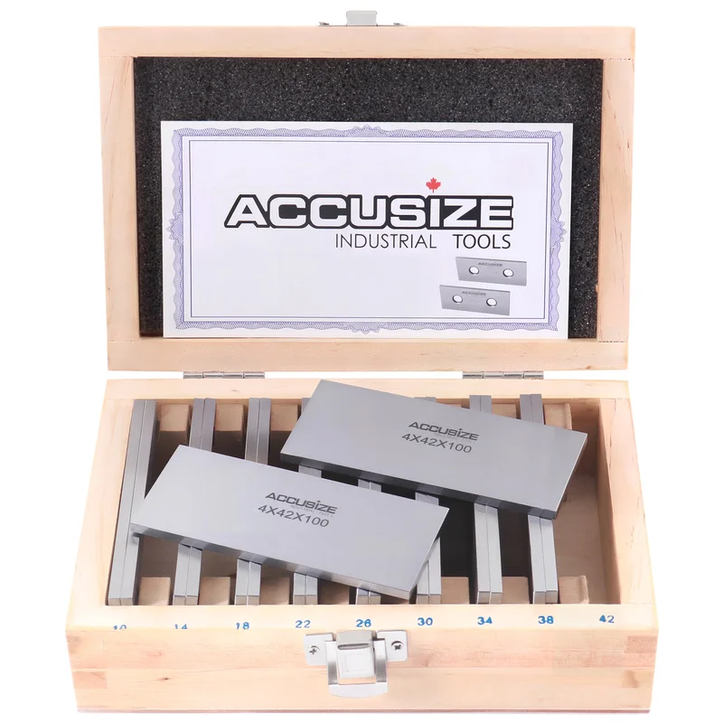 4mm Thick Matched Pairs, 9-Pair Precision Parallel Set