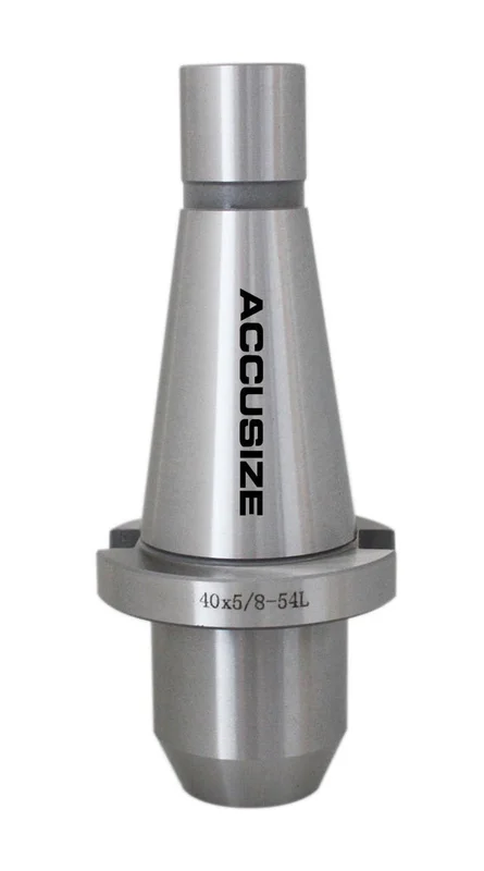5 Pcs ISO40 End Mill Holders with thread 5/8"-11 , Hole Dia.: 3/8", #0534-0038x5
