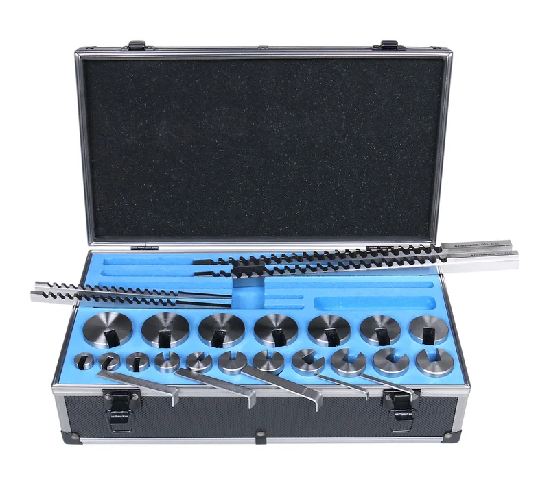 5100-0012, No.10-10A Combination HSS Keyway Broach Sets