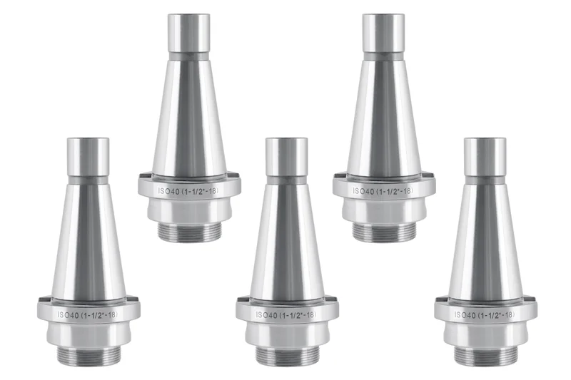 5Ps ISO40 Holder for F1 Type Boring Heard, with thread 1-1/2"-18, #0536-0112x5