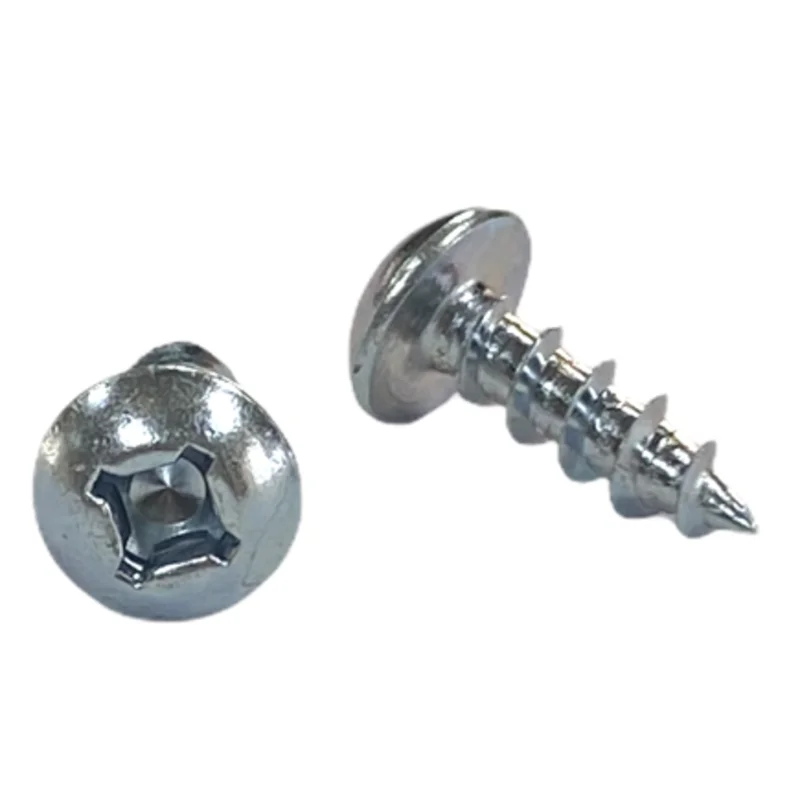 #6 | 3/8 Inch | Quadrex Drive | Truss Head | Deep Thread | Sharp Point | Black Phosphate Finish