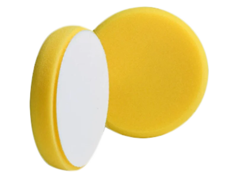 6" Yellow Foam Medium Cut Pad