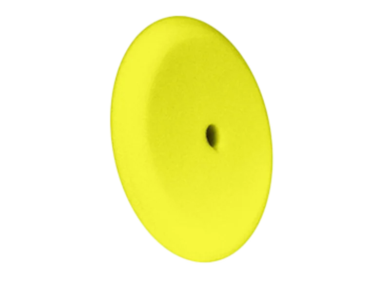 9" Yellow Foam Center Tee Light Compounding Pad