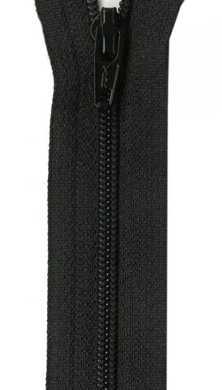 9" Ziplon Zipper: Black