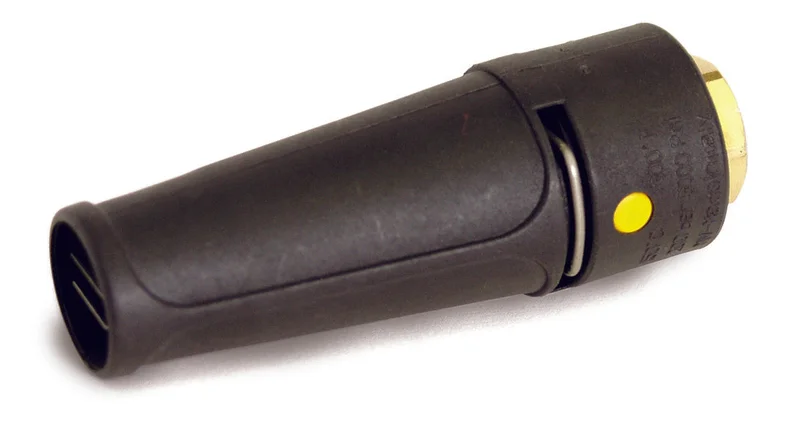 A+ Multi-Fan Adjustable Pressure Washer Nozzle Yellow
