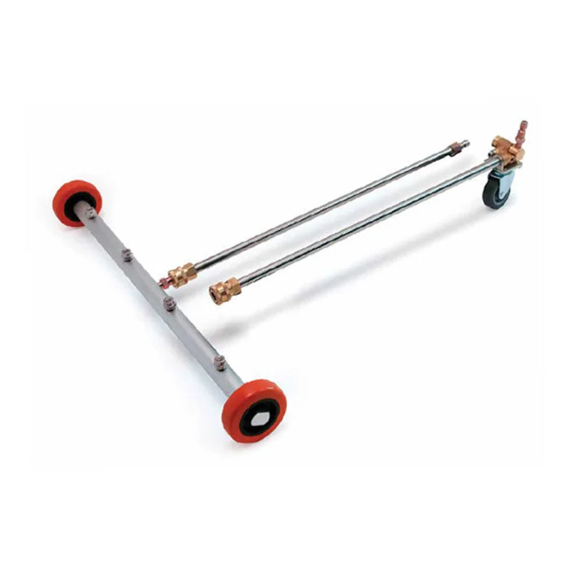A+, Undercarriage Cleaner Kit, 21 to 36, 2 Piece Extension Wand Swivel Caster Included