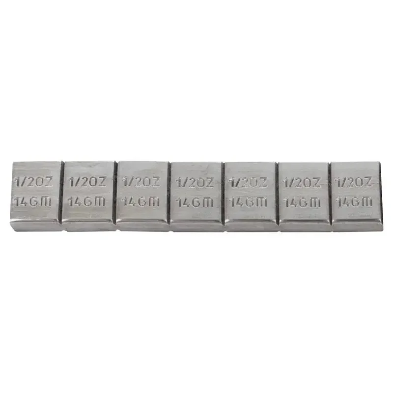 AA 0.5 oz Uncoated Wheel Weight (312 pcs, Lead)