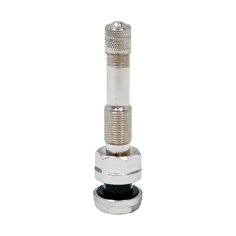 AA 60 mm Clamp-in Truck Valves, 9.7mm Rim Hole, Straight (Ea.) - 44-023