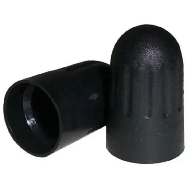 AA Black TPMS Valve Cap For Snap-In Valve (100/Bag)
