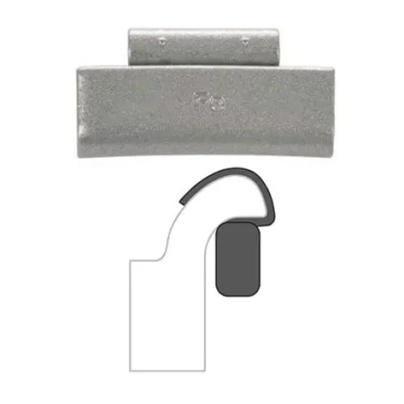 AA "EN" Clip-On Wheel Weight (Steel / 25/Box)