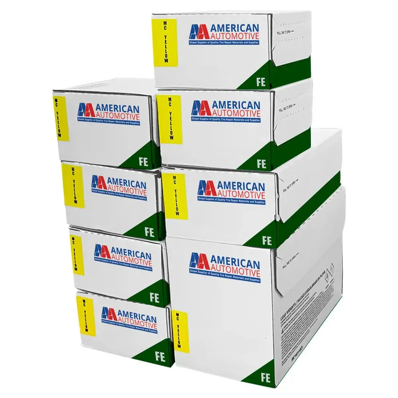 AA MC Style Coated Wheel Weight Kit (Steel, 200 Pcs)