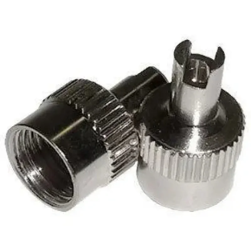 AA Metal Screwdriver Valve Cap (100/Bag)