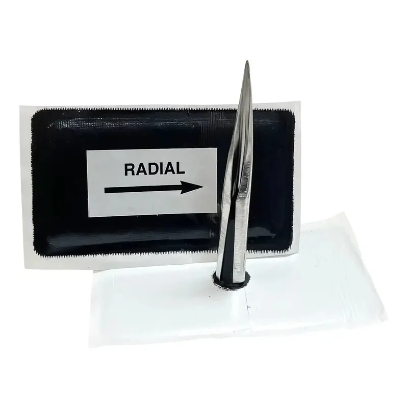 AA Rectangle Patch-N-Plug For Radial/Bias Ply Tire, 2-1/4 x 4" (5/Box)