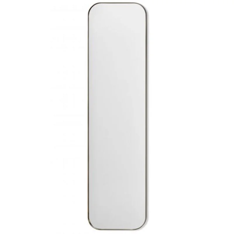 Aalina Narrow Mirror - Brass, 78"H x 20"W