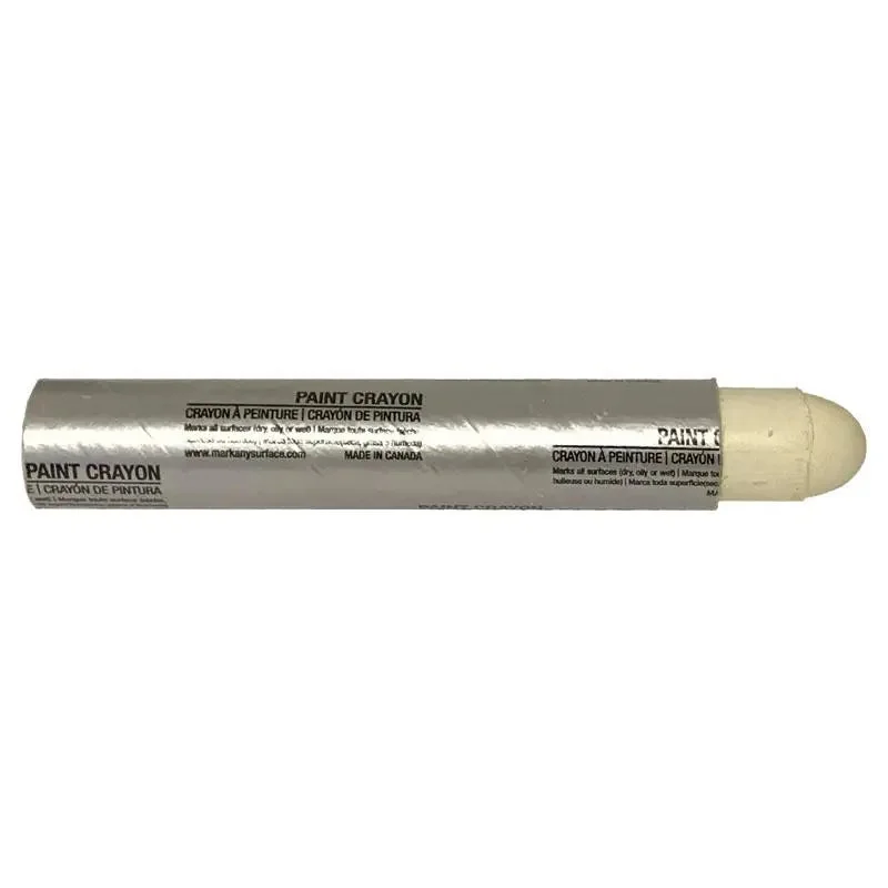 AAValueline Round Tire Paint Crayon (12/Box) White