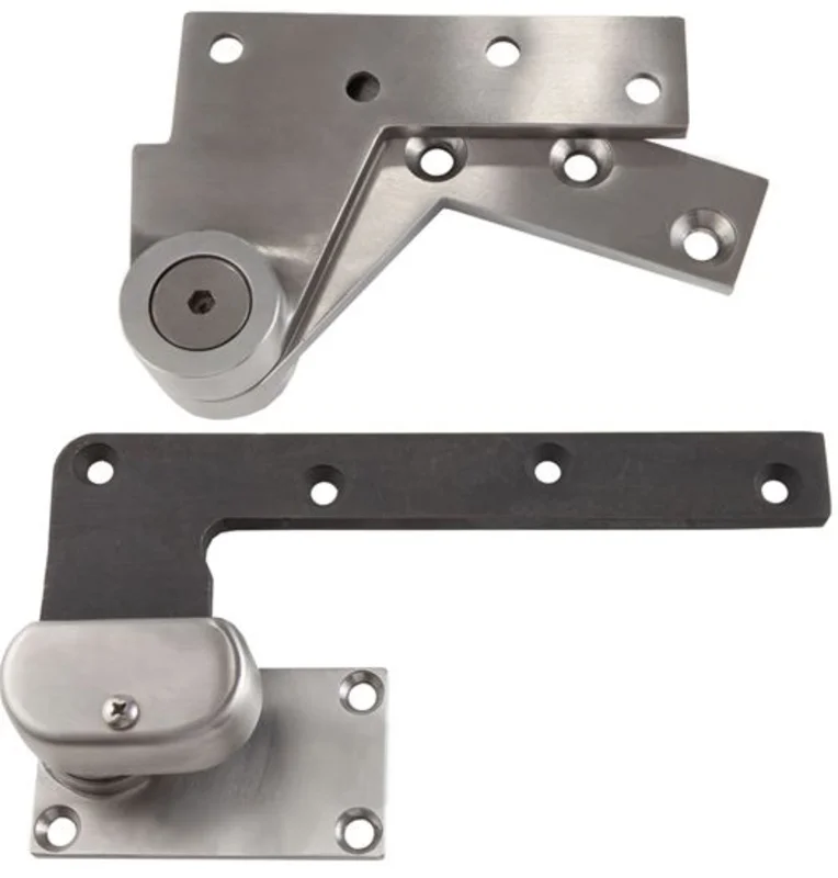 ABH 0147 - 1.5 Pivot Set - 1-1/2" Offset Stainless Steel (Heavy Duty)