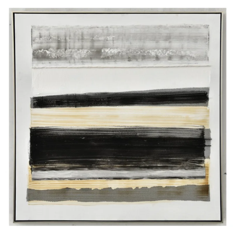 Abstract Layers II, 39.5"W x 1"D x 39.5"H