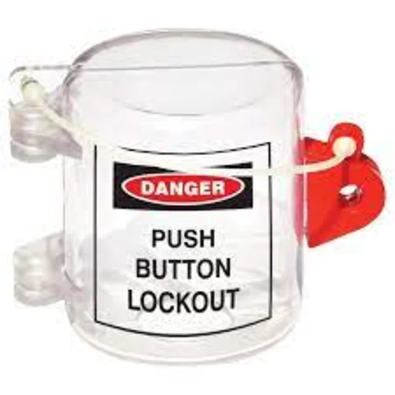 ABUS 00455 Oversize Electrical Push Button Safety Lockout Device