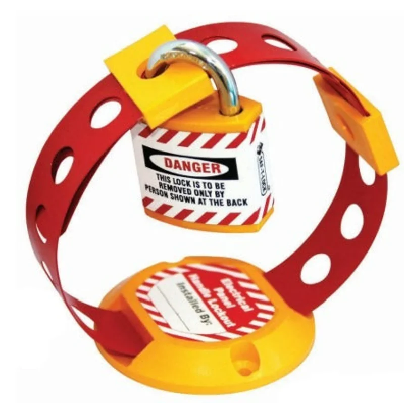 ABUS 00456 Electrical Panel Handle Safety Lockout Device