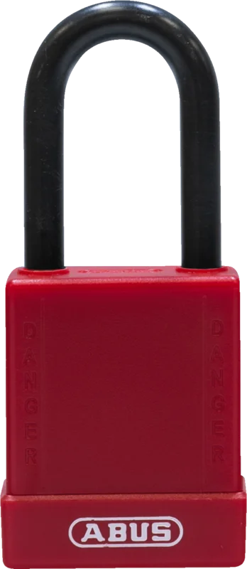 ABUS 76/40 Insulated Safety Lockout Padlock Red