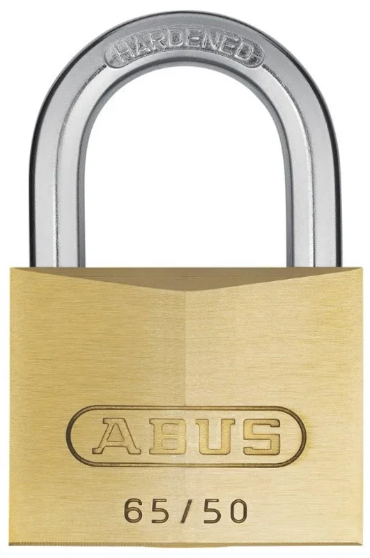 ABUS Lock 65/50 Brass Padlock