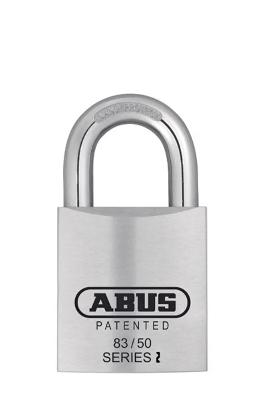 ABUS Lock 83/50 Rekeyable Door Key Compatible Padlock
