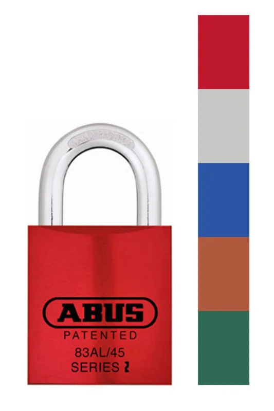 ABUS Lock 83AL/45 Rekeyable Door Key Compatible Padlock