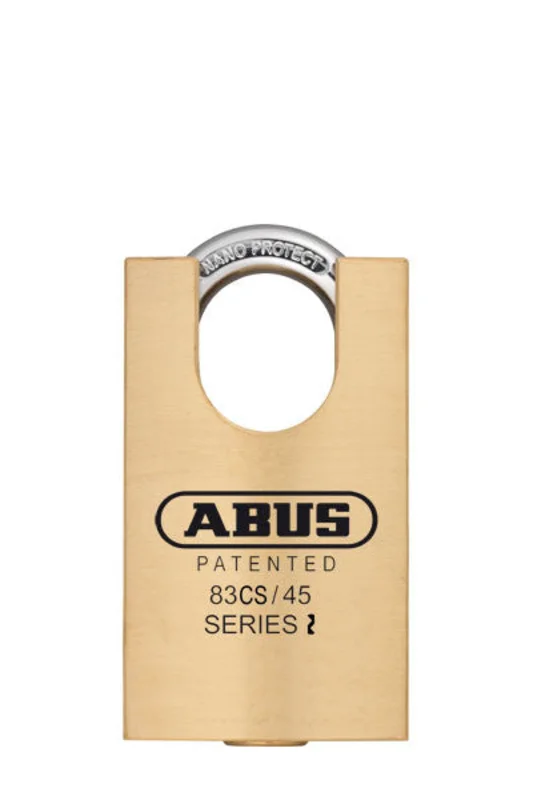 ABUS Lock 83CS/45 Rekeyable Door Key Compatible Padlock