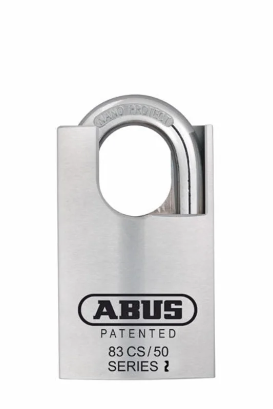 ABUS Lock 83CS/50 Rekeyable Door Key Compatible Padlock
