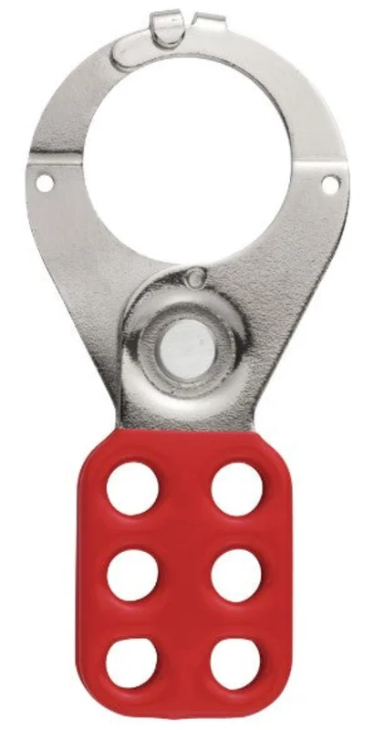 ABUS STO802 Steel Safety Hasp with Tabs Lockout Tagout